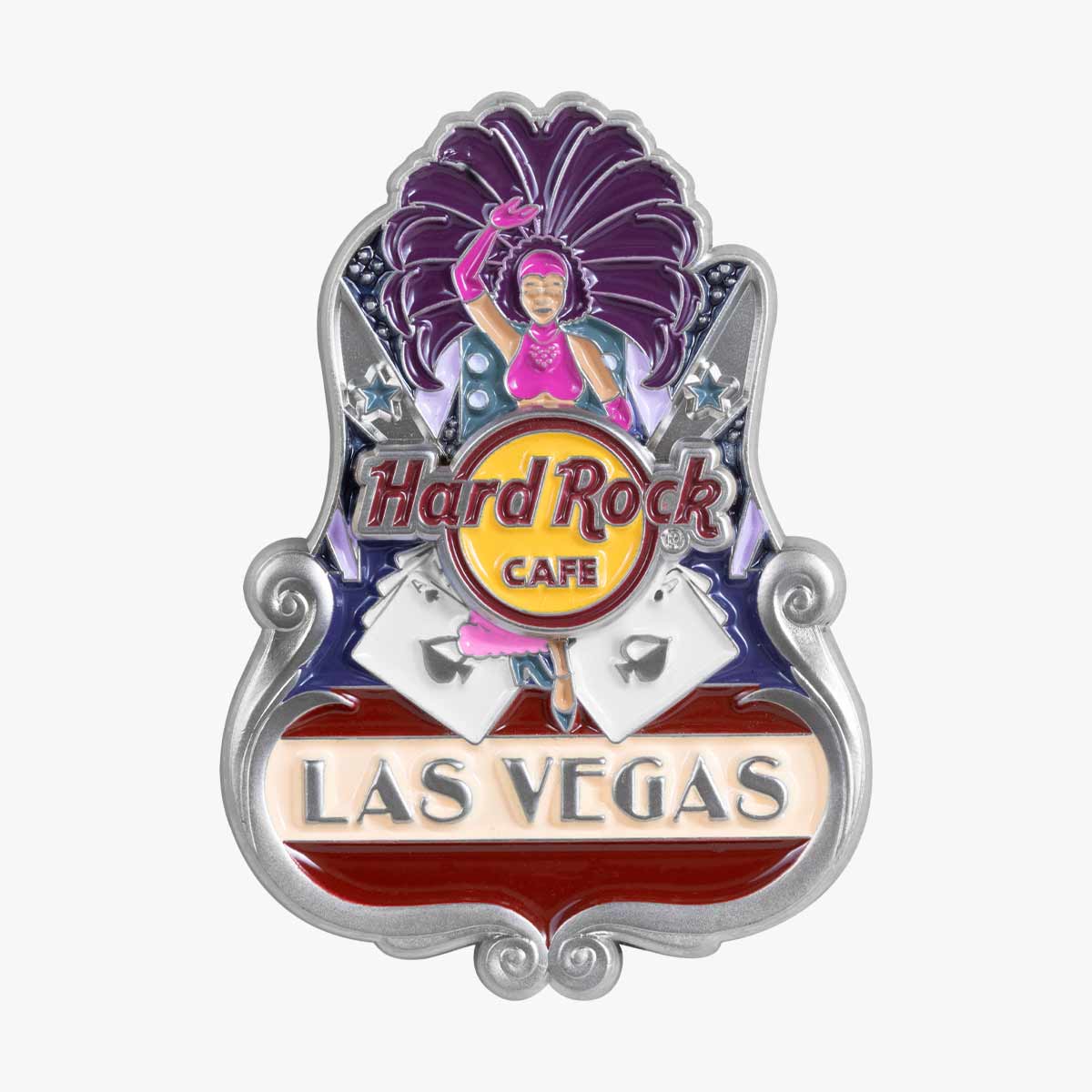 Collectible 3D Core City Guitar Pin image number 1